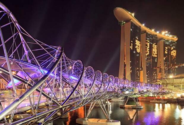 Helix Bridge в Сингапуре. Источник фото: arup.com