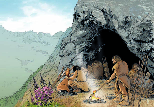 Загадки пещеры Кесем: возможно, древние люди поклонялись лебедям