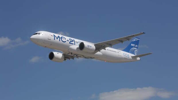 МС-21 с российскими системами успешно перелетел из Иркутска в Жуковский