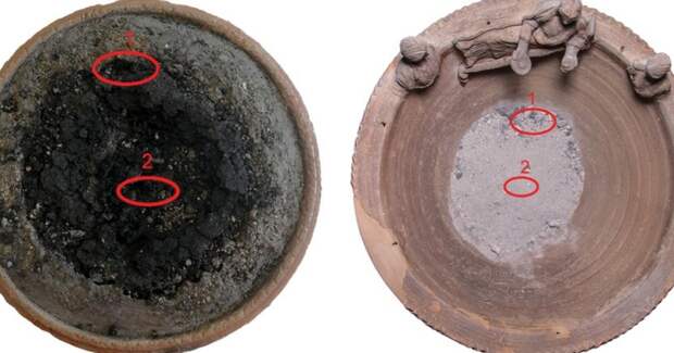 В курильнице под Помпеями обнаружили следы сожжённого импортного элеми