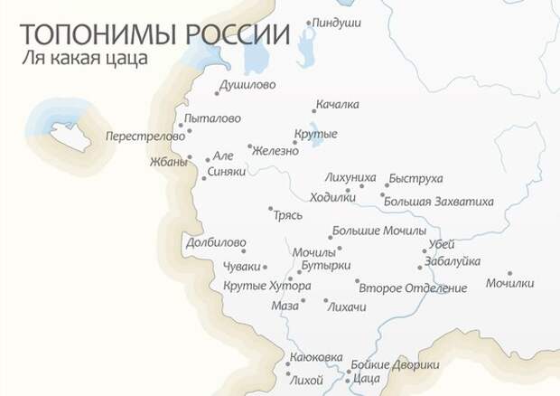 Топонимы России