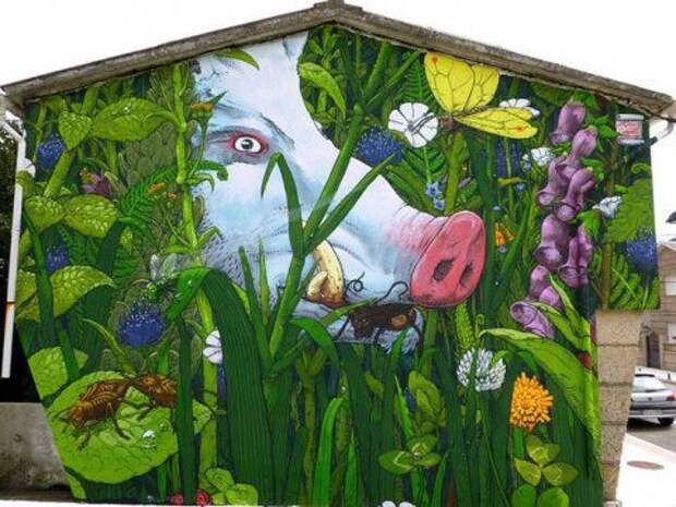 Талант непризнанных «художников» интересное, рисунки