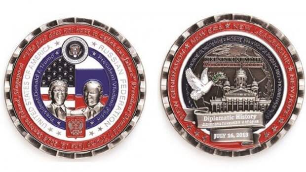 В США отчеканили монету с Владимиром Путиным, но допустили три ошибки (ФОТО)