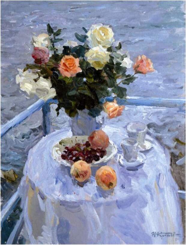 Цветы и фрукты