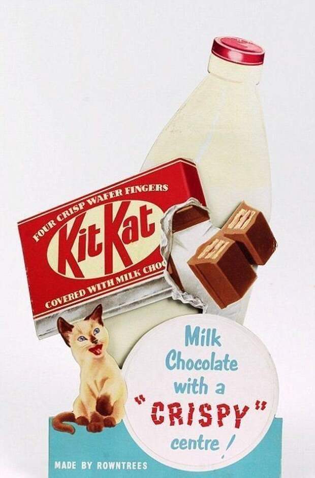 10. Шоколад «Kit-Kat» забавно, креатив, ностальгия, прошлое, реклама, юмор