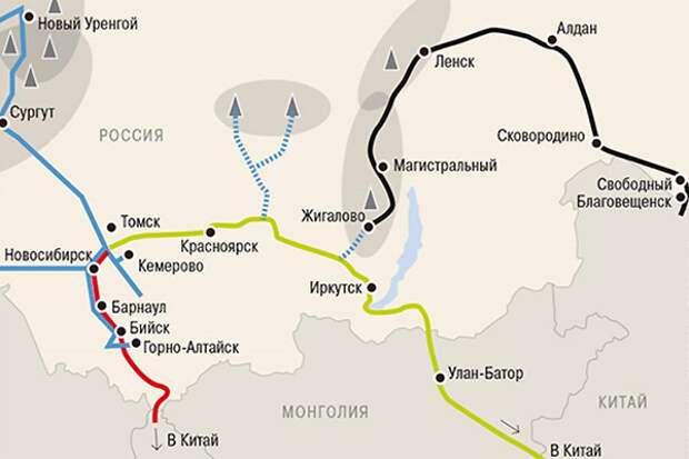 Главы РФ и КНР обсудили проекта газопровода “Сила Сибири-2”