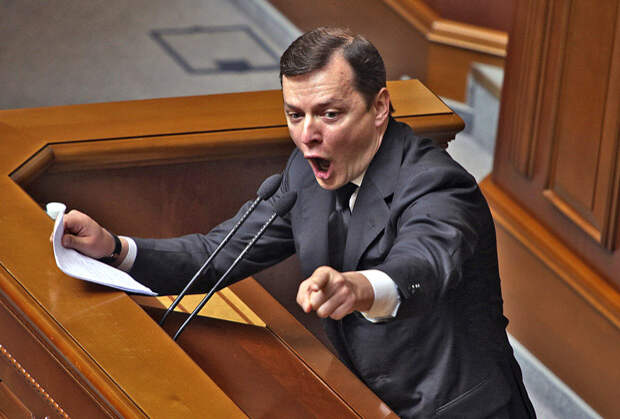 Олег Ляшко на заседании Верховной рады Украины, 13 мая 2014 год