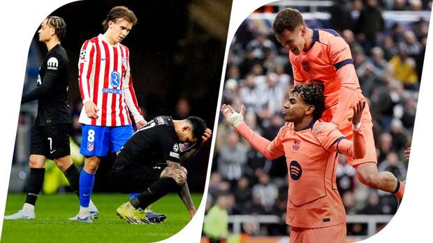 «Барселона» чудом спаслась в Англии, «Тоттенхэм» оконфузился в Мадриде, «Бавария» растерзала «Аталанту». Обзор ЛЧ