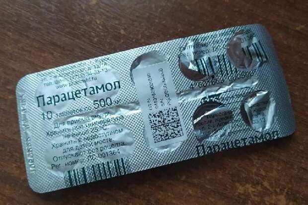 Передозировка парацетамолом может привести к острой почечной недостаточности