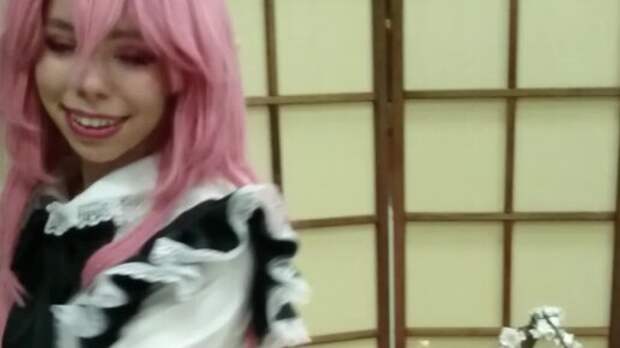 Rina: косплей японской горничной на "New Kanon Fest"
