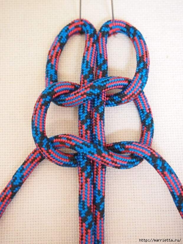 Плетение коврика из веревки (3) (525x700, 298Kb)