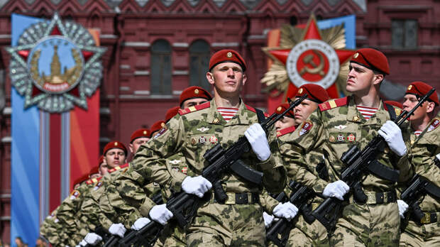 Парад на Красной площади по случаю 79-й годовщины Победы