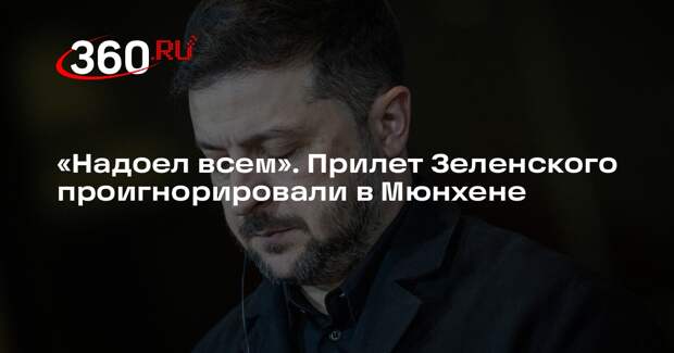 Власти Германии не стали встречать прилетевшего в Мюнхен Зеленского