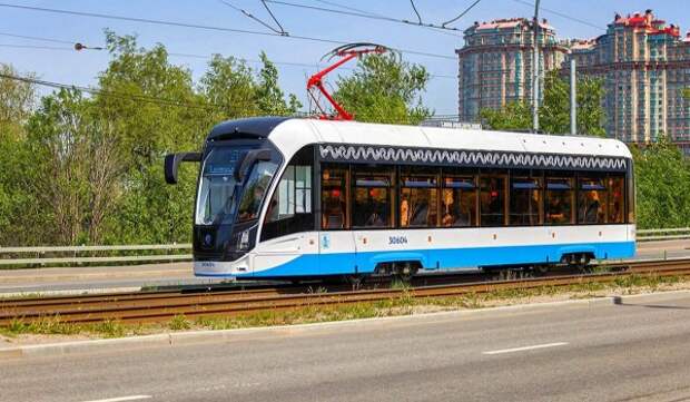 Трамвайные пути в Москве отделяют от автодорог
