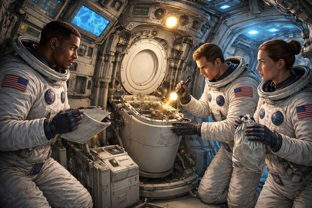 Американцы сломали туалет за $23 млн во время новой миссии на Луну