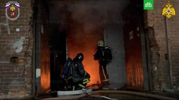 Следователи назвали причины пожара на цветочном складе в центре Москвы