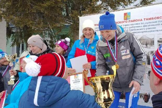 В Тамбовском округе состоялись соревнования по лыжным гонкам