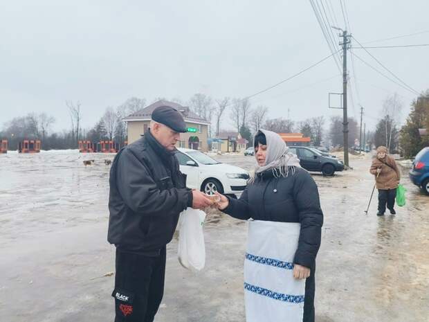 В Оленино прошла Всероссийская акция «Блокадный хлеб»
