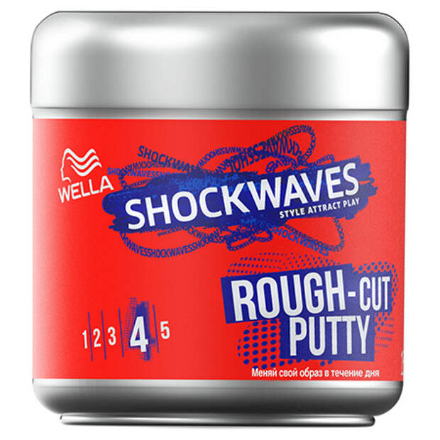 Формирующая паста Shockwaves Rough-Cut Putty, Wella 