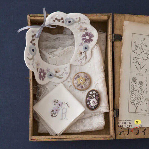 Невыносимая нежность бытия: японская мастерица украшает аксессуары вышивкой и превращает их в идеальные образчики женственности