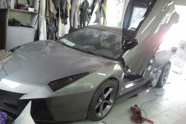 Одесская копия Lamborghini Reventon из Mitsubishi Eclipse (66 фото)