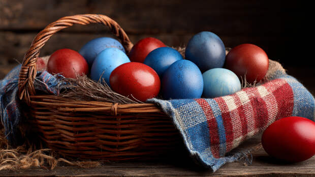 От красной крови Христа до голубого неба: как покрасить яйца по всем правилам