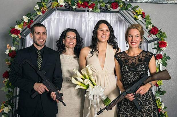 Вооруженные женихи и невесты