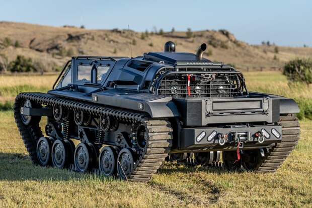 Персональный танк для развлечений Ripsaw EV3-F4 доставит куда угодно
