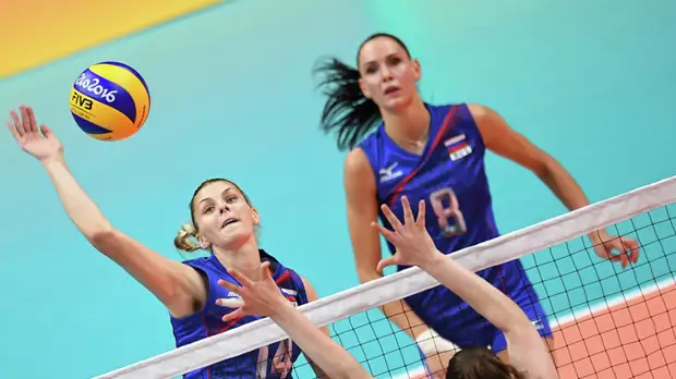 Российские волейболистки проиграли немкам в матче Лиги наций