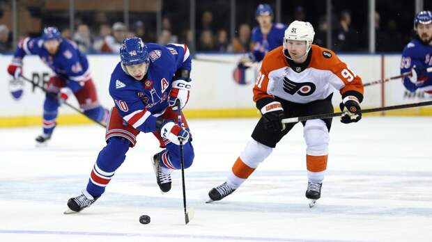 Дубль и передача Панарина помогли «Рейнджерс» победить «Филадельфию» в НХЛ