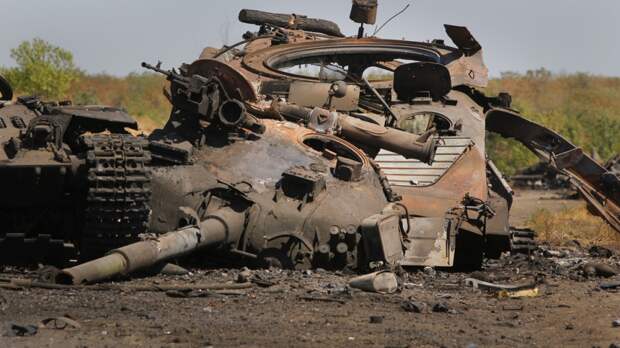 РВ: в ходе ожесточенных боев под Лиманом уничтожена колонна боевой техники ВСУ