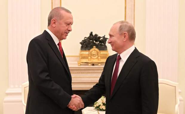 Песков: Путин и Эрдоган сегодня наверняка обсудят Украину