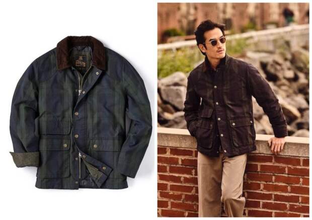 Huckberry Flint And Tinder Waxed Hudson Jacket