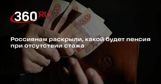 Экономист Иванова-Швец: россиянам без трудового стажа назначат социальную пенсию