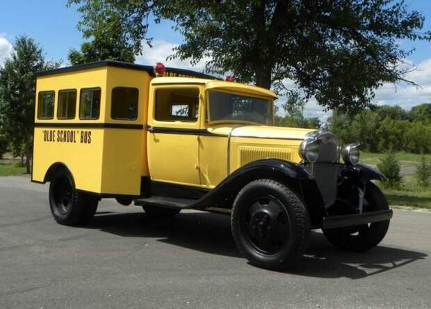 Неужели на этом возили детей? Школьный автобус из 1930-х