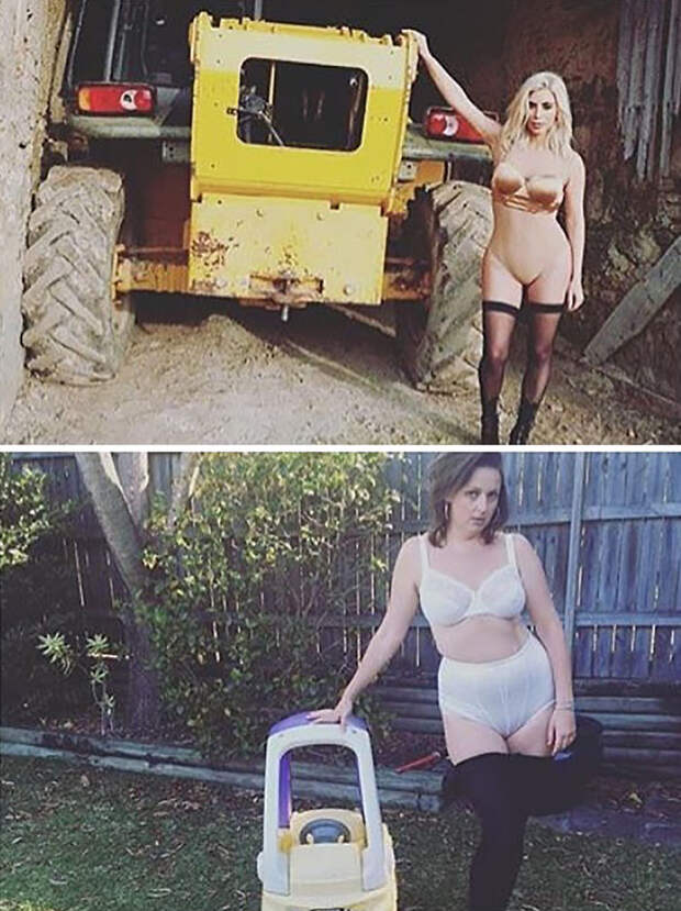 Ее задолбали гламурные фотки звезд - и она ответила за всех нас!