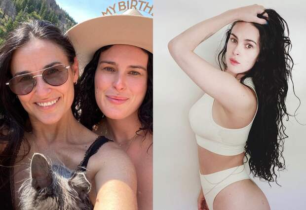 Слева — Румер Уиллис и Деми Мур. Фото © Instagram / rumerwillis, demimoore