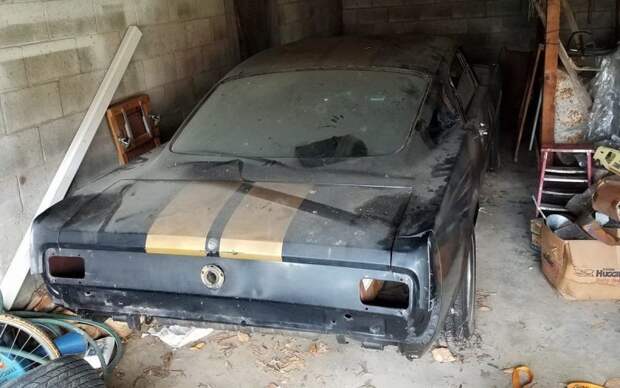 Из проката в забытье: уникальный Mustang нашли в сарае barn find, ford, ford mustang, mustang, авто, автомобили, находка, олдтаймер