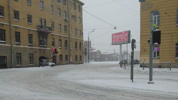 В Петербурге будет дождь со снегом