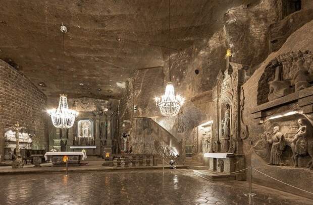Самая красивая соляная шахта. /Фото: wikiway.com