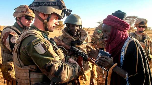 Французские военные в Буркина-Фасо. Фото из открытых источников.
