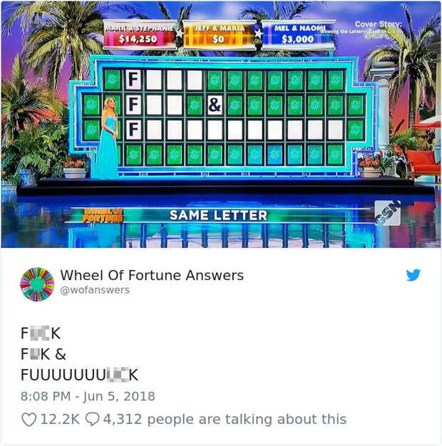 Wheel Of Fortune Funny