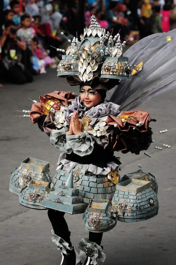 Карнавал моды «Jember Fashion Carnaval» в Индонезии