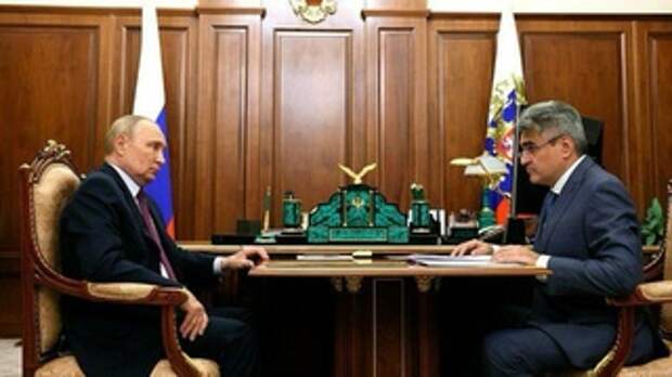 Владимир Путин и Алексей Нечаев / Фото: kremlin.ru