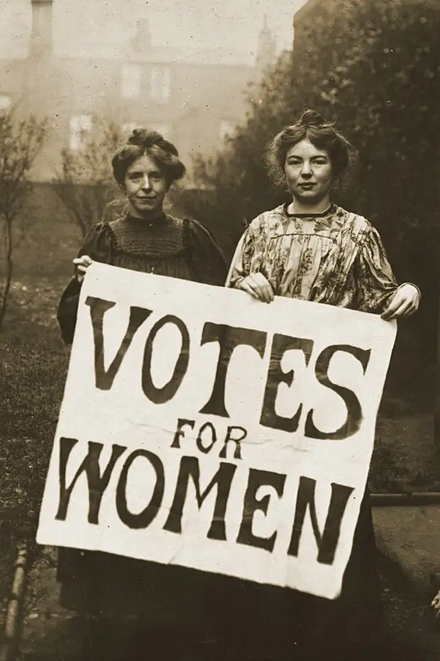 Движение суфражисток. Избирательное право для женщин.