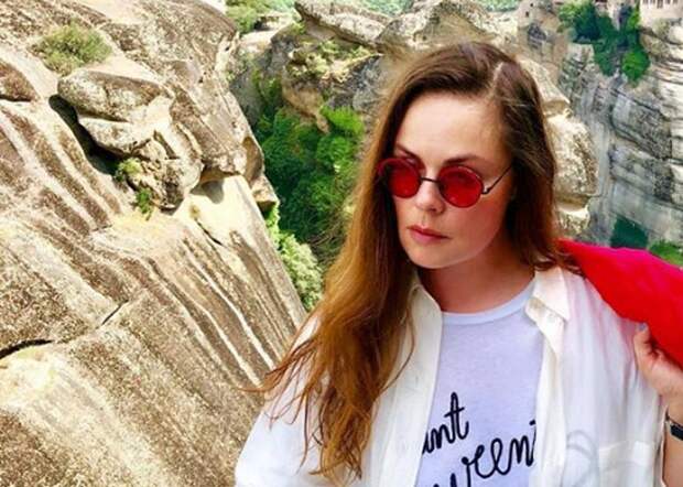 Екатерина Андреева в горах