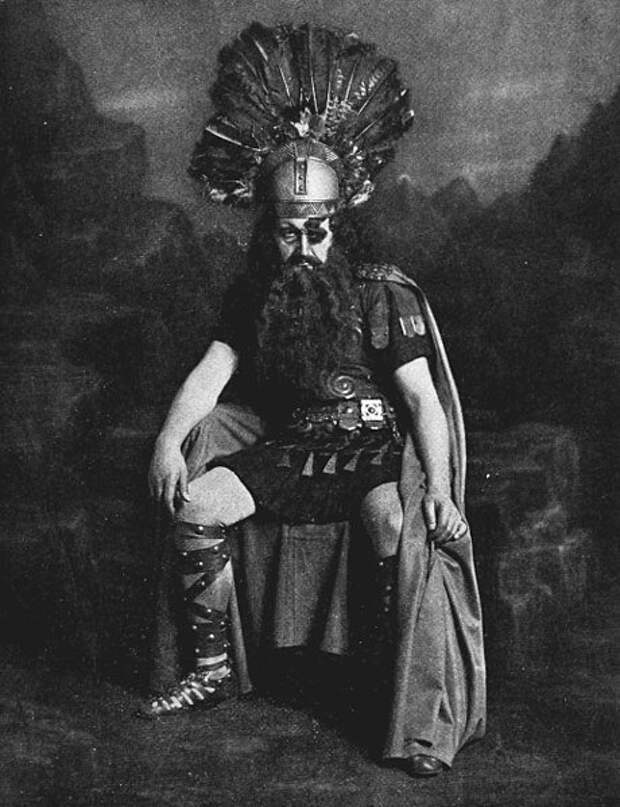 Clarence Whitehill в роли Вотана, "Валькирья", 1900-е