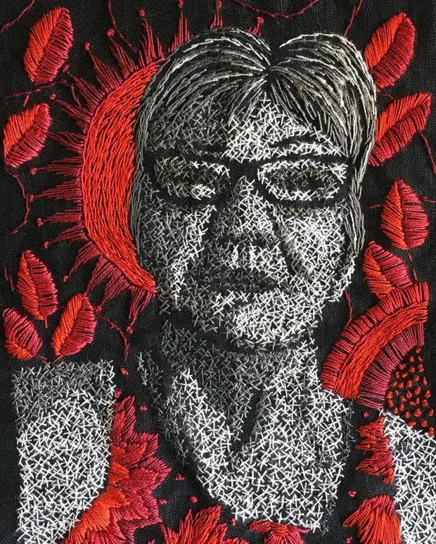 Рисунки стежками •Sharon Peoples