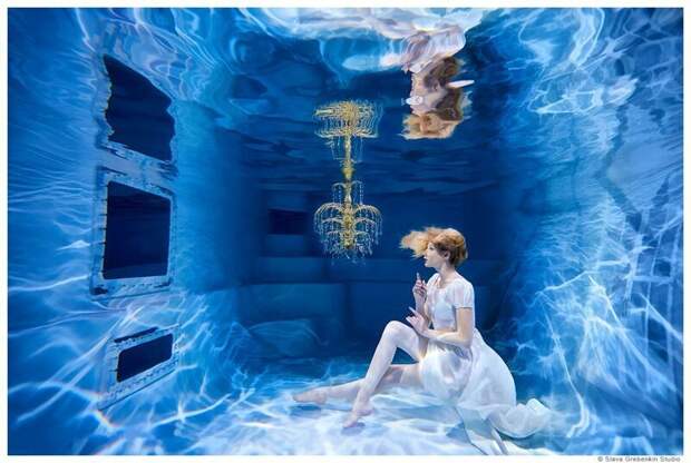 Очарование подводных фото вода, девушки, фото