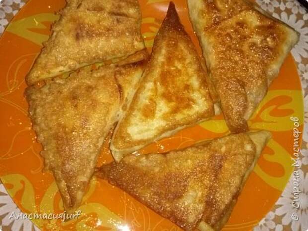 Кулинария Мастер-класс Треугольники из лаваша с ветчиной и сыром фото 1